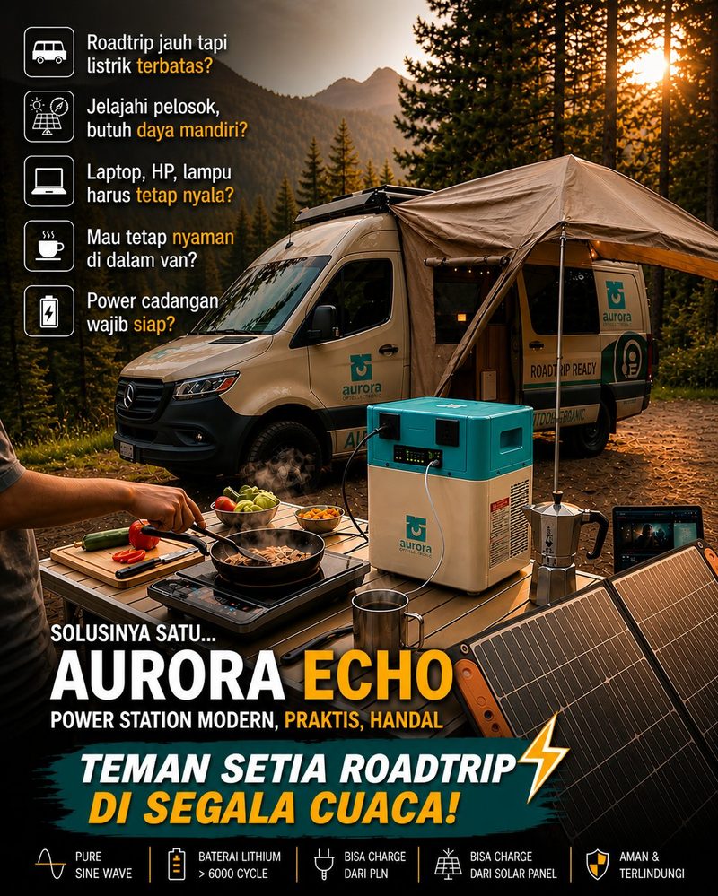 Aurora Echo teman setia roadtrip